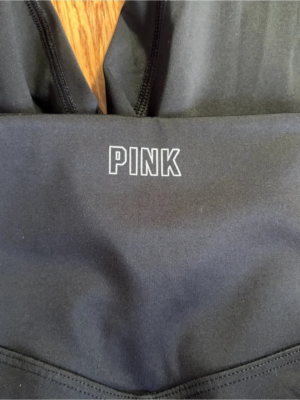 PINK Victoria's Secret Black High-Rise Performance Leggings